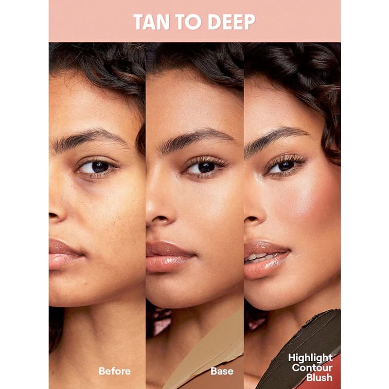 پالت رنگدانه 12 رنگ چند منظوره شیگلم Sheglam مدل All About رنگ Mocha Sculp — تصویر ۳