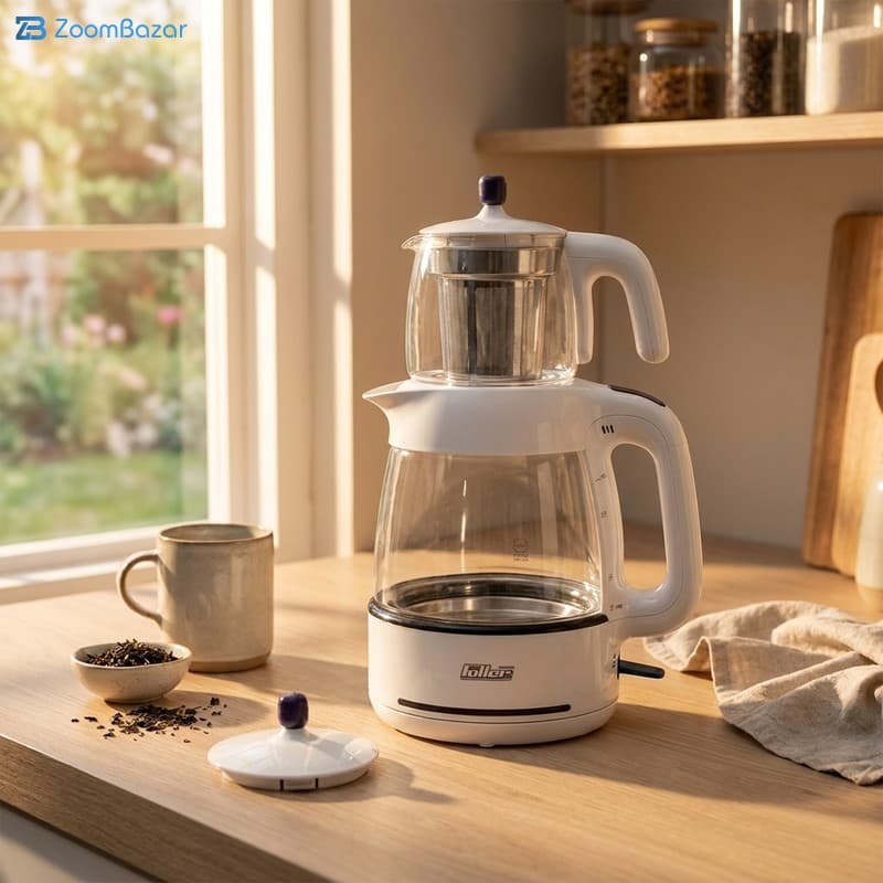 چای ساز روی هم فلر مدل TS070 — تصویر ۳