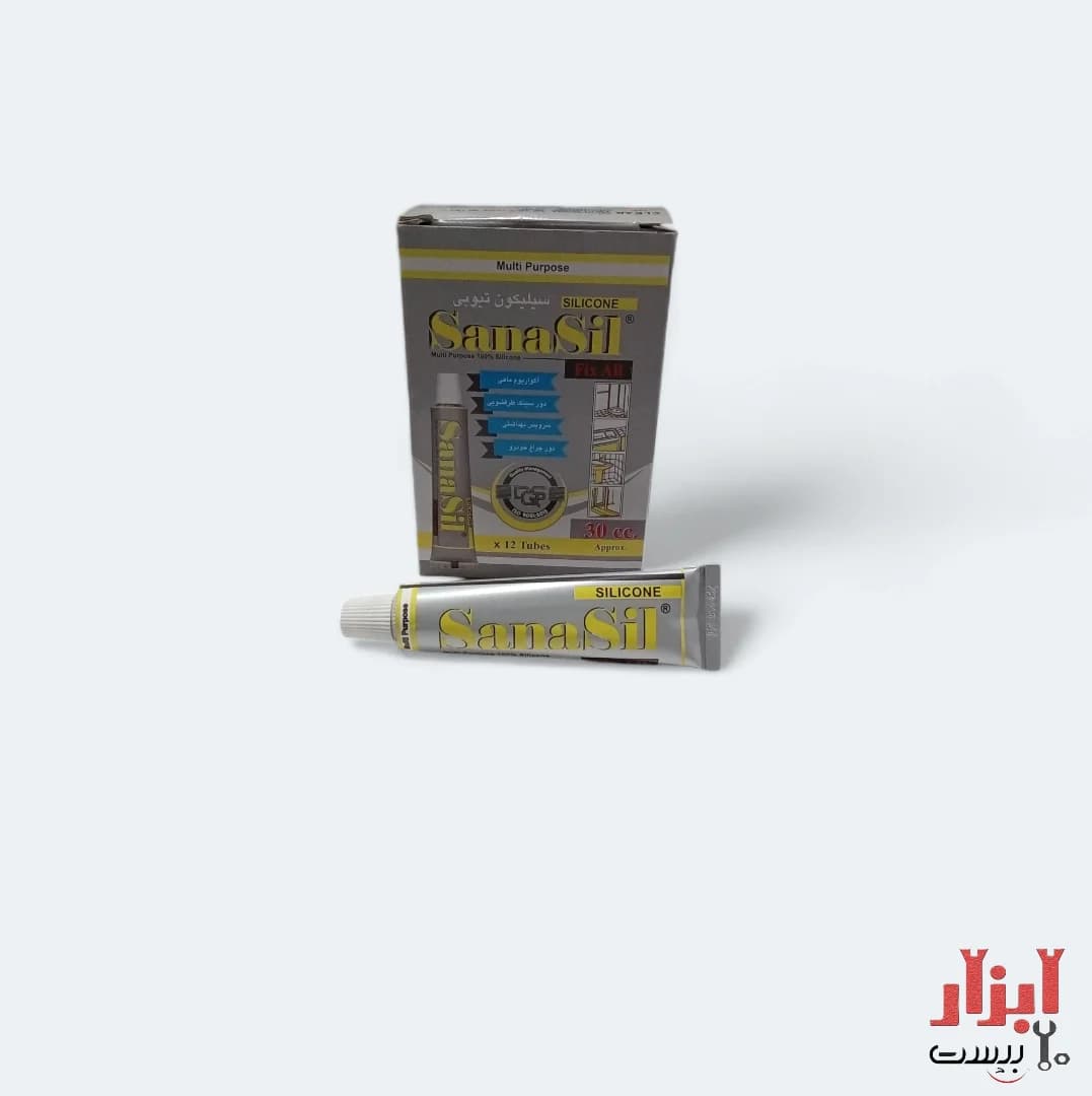 چسب سیلیکون شفاف سناسیل 30 گرم
