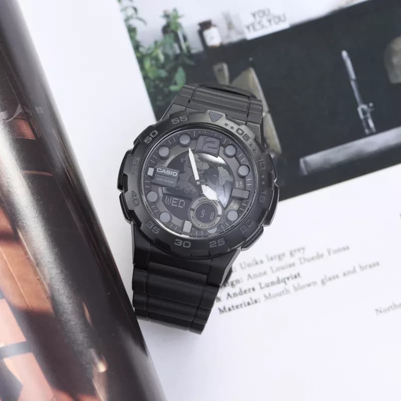 ساعت مچی مردانه کاسیو مدل CASIO-AEQ-100W-1B — تصویر ۱۲