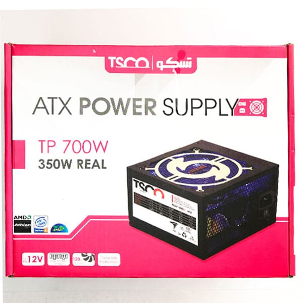 منبع تغذیه کامپیوتر تسکو مدل TSCO TP700 — تصویر ۴