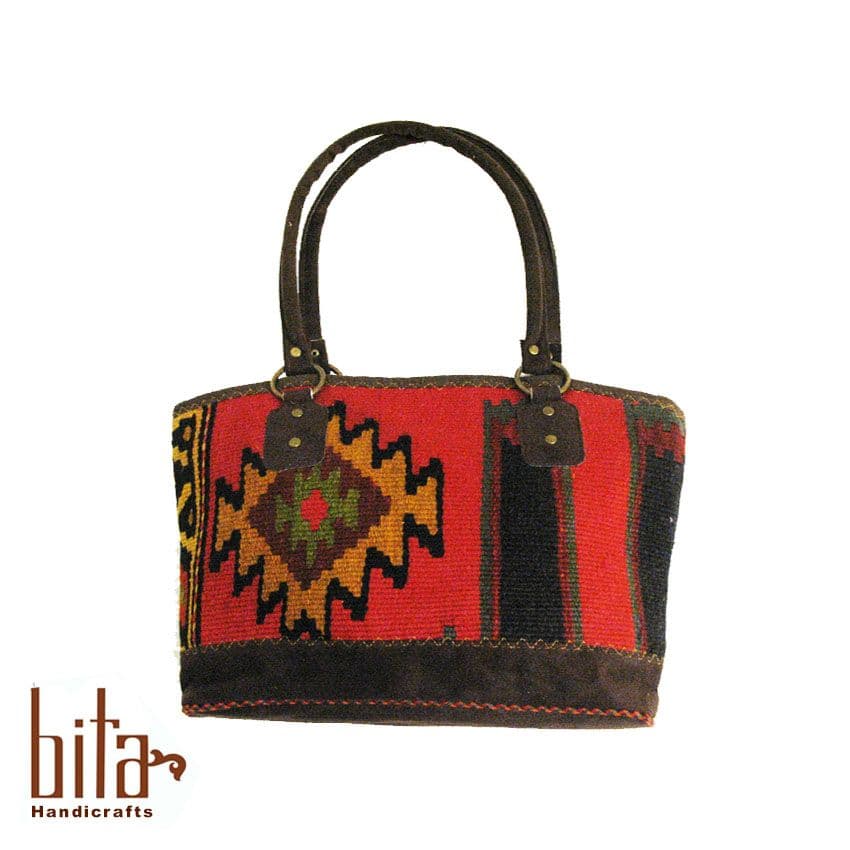 کیف گلیمی زنانه ترنج دار
