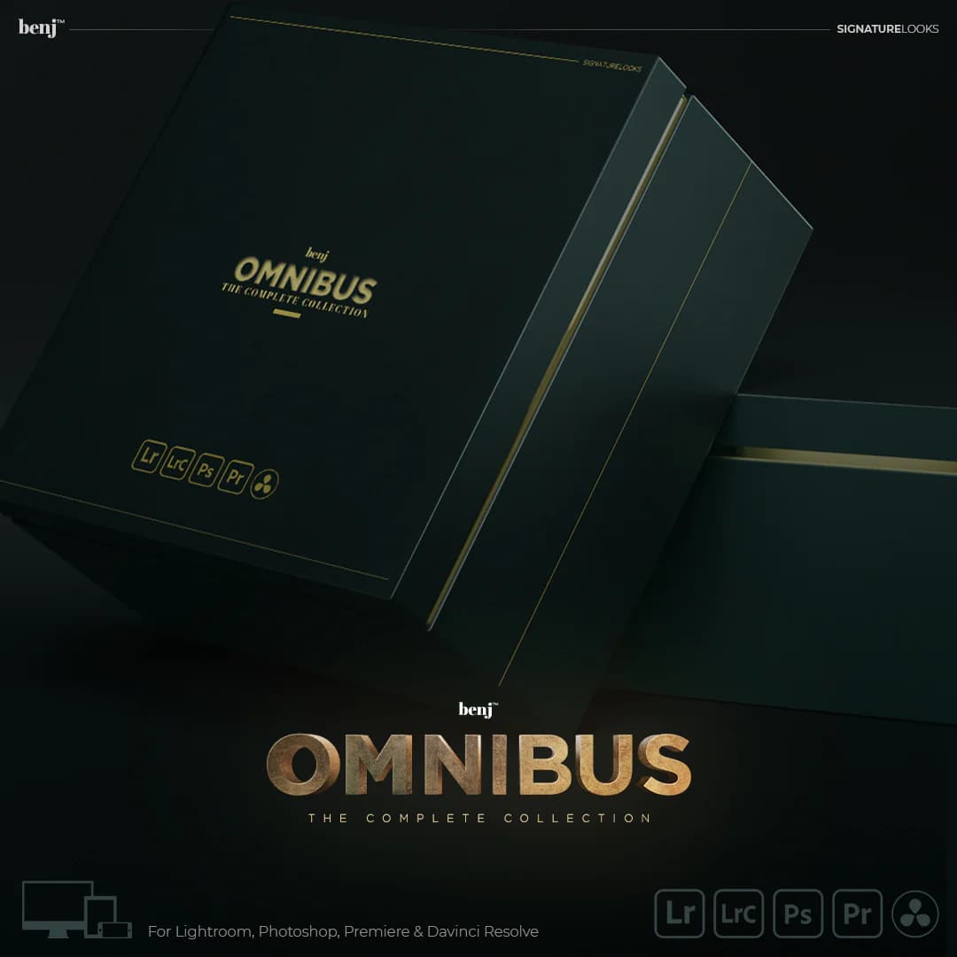 دانلود پریست رنگ benj BUNDLE / OMNIBUS (The Complete Collection) برای انواع نرم افزارها