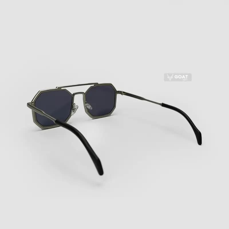 عینک آفتابی مردانه اسپرت شش ضلعی dior | فریم فلزی — تصویر ۴