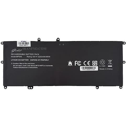 باتري لپ تاپ سوني SONY Laptop Battery BPS40 / VGP-BPS40 / 4000mAh / Compatible with Vaio Flip 14A, SVF14N, SVF14NA1UL, SVF14N11CXB, SVF, 15A, SVF15N, SVF15N17CXB, SVF15NB1GL, SVF15NB1GU, SVF15NA1GL, S