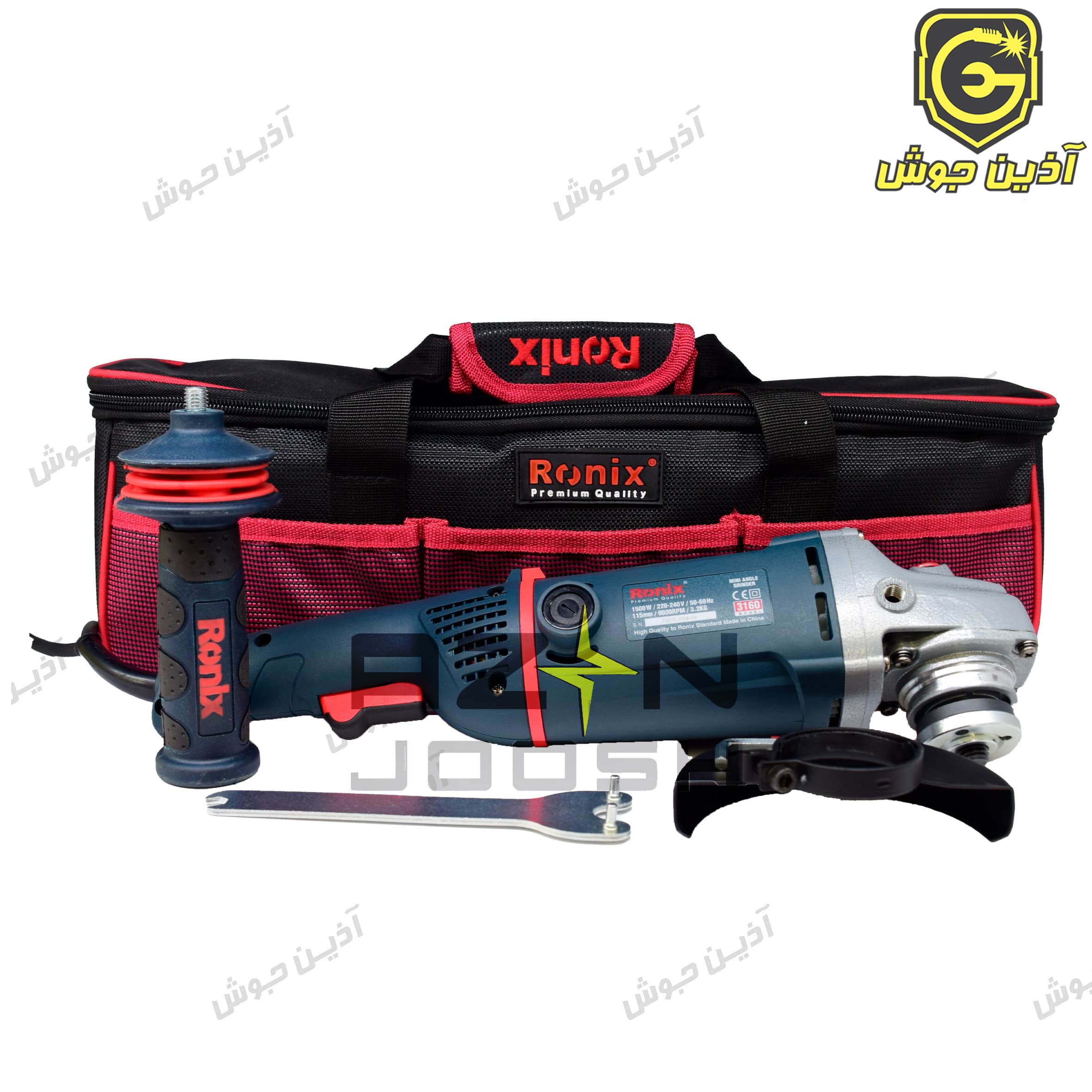 کیت مینی فرز دسته بلند رونیکس Ronix مدل 3160K — تصویر ۳