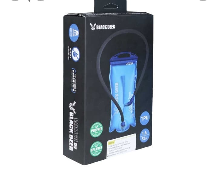 کمل بک بلک دیر BLACK DEER دارای روکش شلنگ(حجم 1.5 لیتری) — تصویر ۳