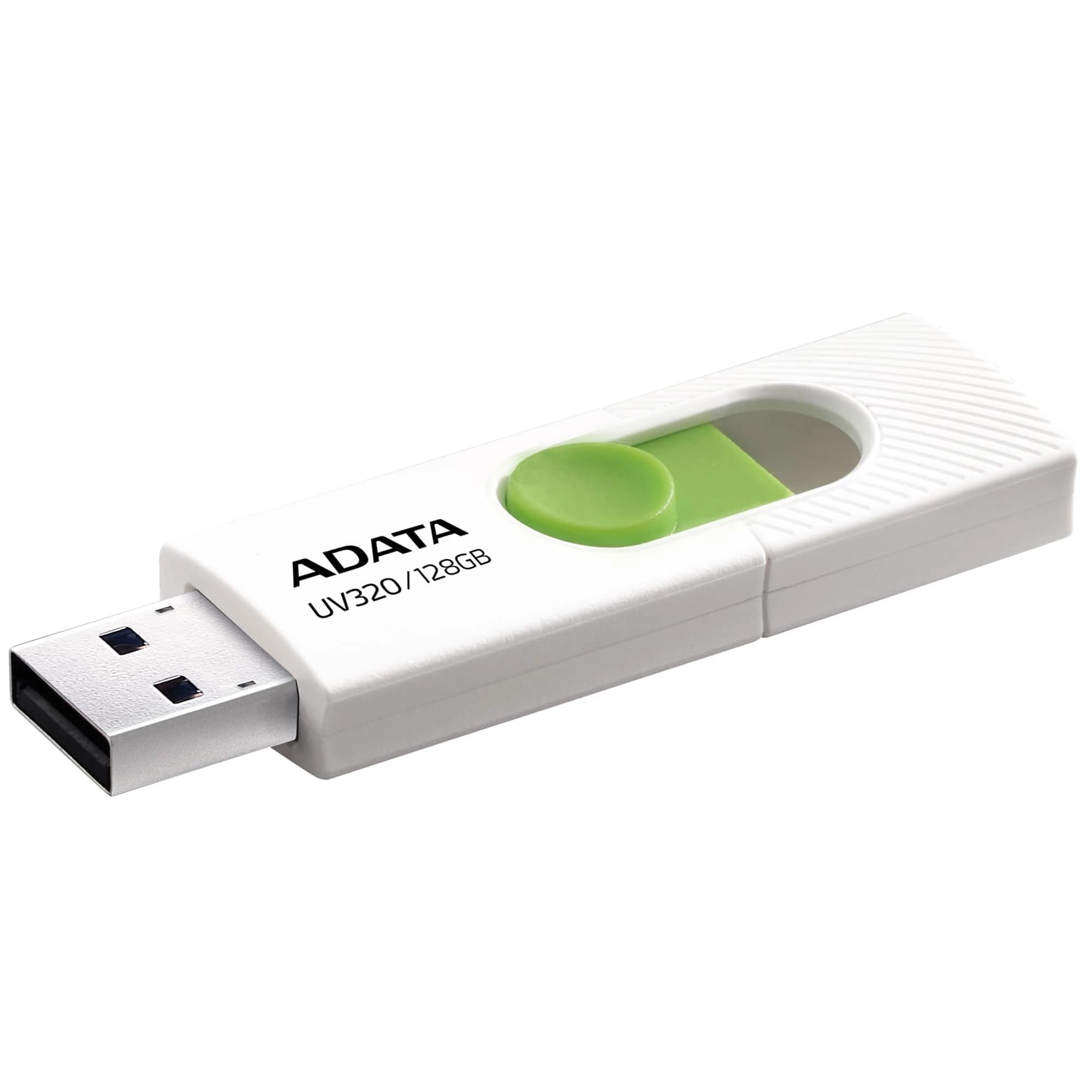 فلش مموری ای دیتا مدل UV320 USB3.2 128GB سفید — تصویر ۲