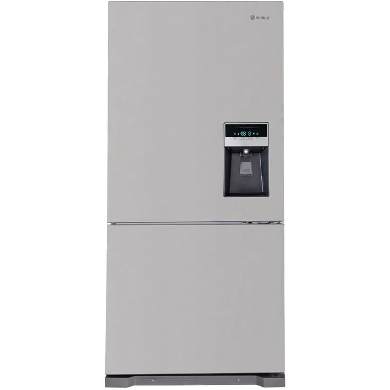 یخچال فریزر طرح فریزر پایین 26 فوت اسنوا رنگ استیل مدل SBDi-L301S — تصویر ۵