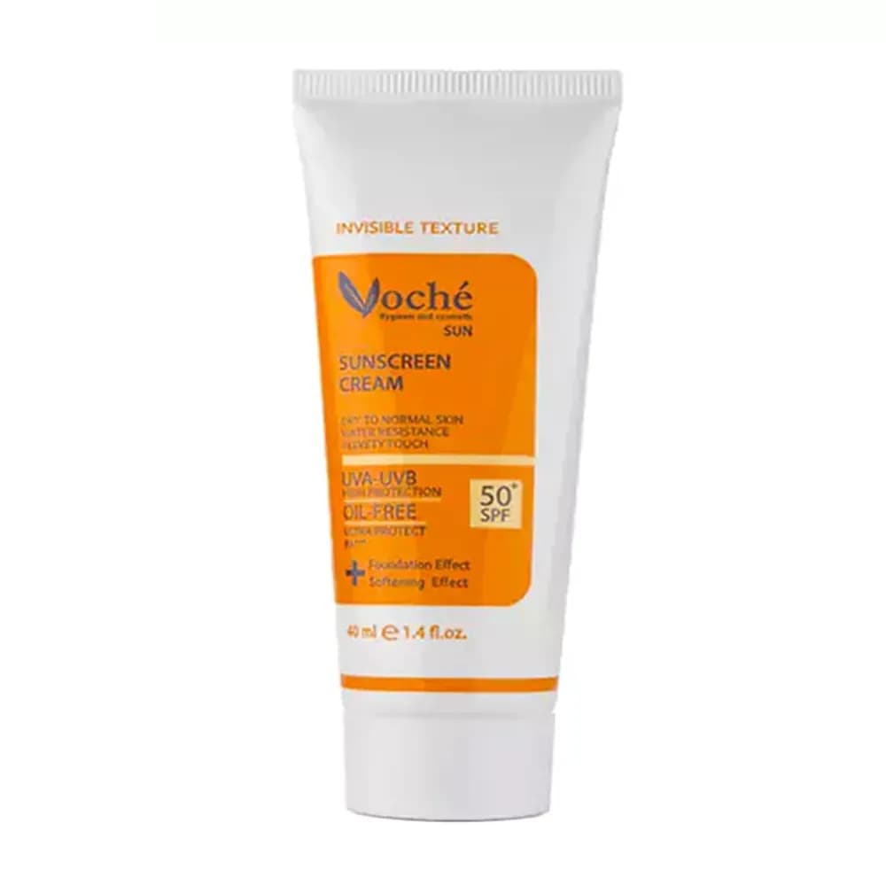کرم ضد آفتاب بیرنگ وچه SPF50 مناسب پوست چرب و مستعد آکنه حجم 40 میلی لیتر
