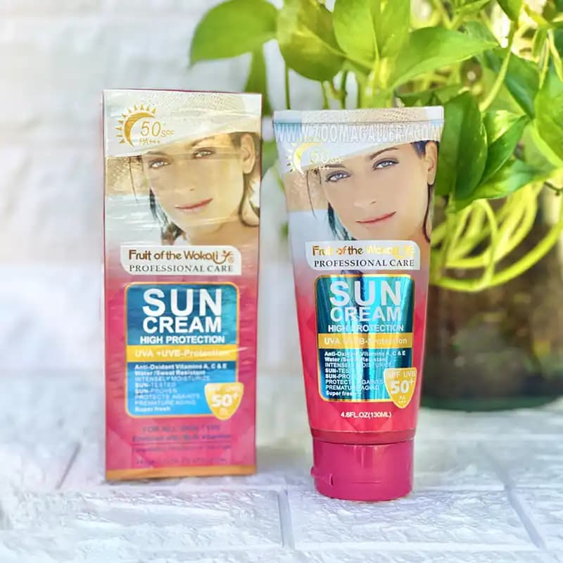 کرم ضد آفتاب SPF50 وکالی Wokali — تصویر ۱۲