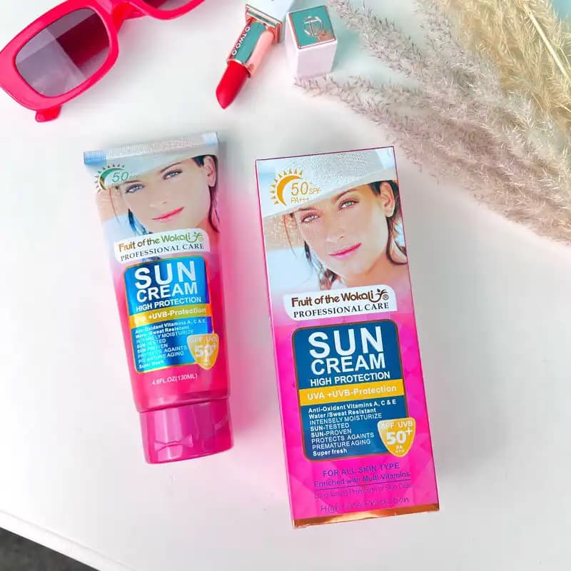 کرم ضد آفتاب SPF50 وکالی Wokali — تصویر ۱۰