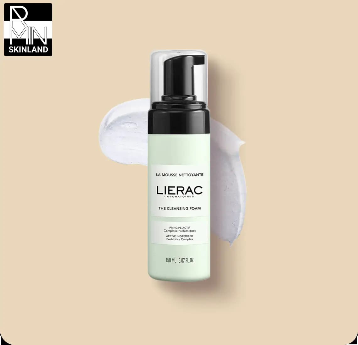 فوم شستشو لیراک مناسب انواع پوست حجم 150ml — تصویر ۳