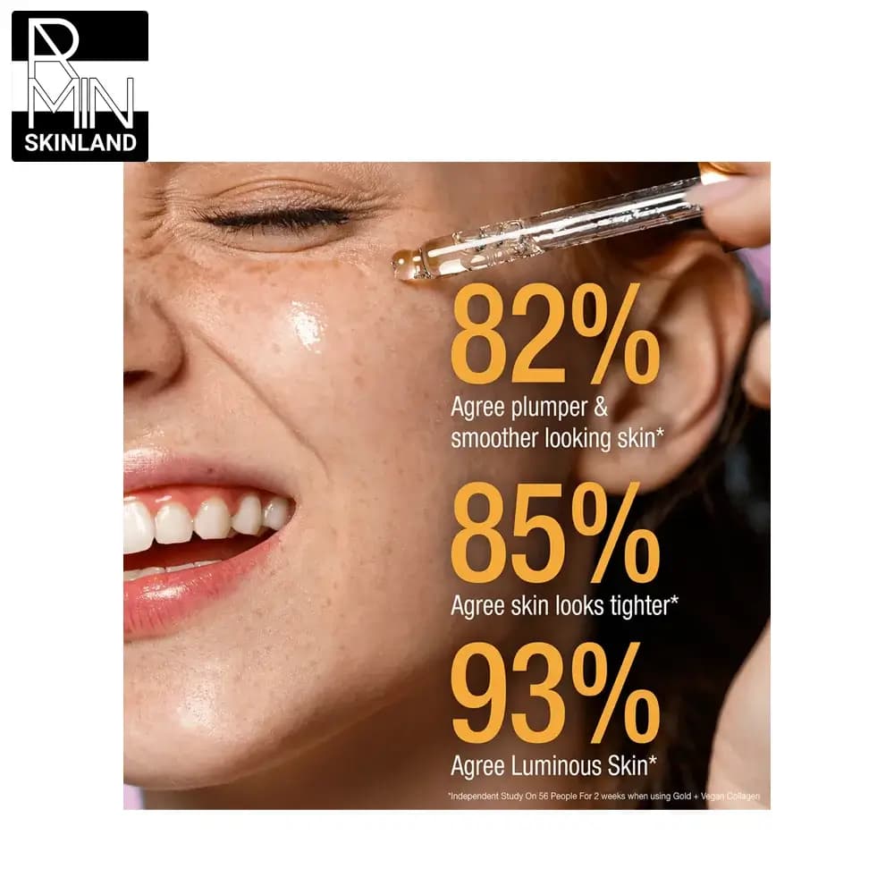 سرم جوانساز طلا بالانس مدل Gold collagen حجم 30ml — تصویر ۳