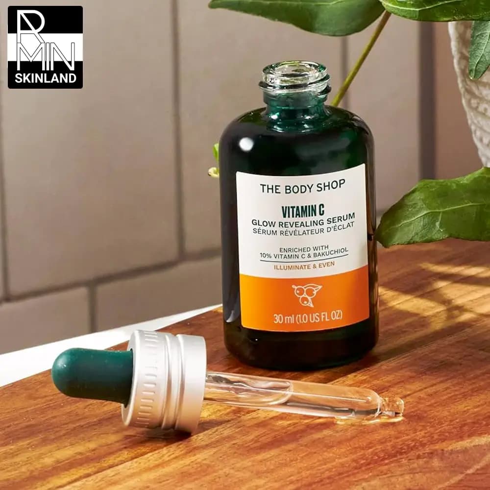 سرم روشن کننده ویتامین سی بادی شاپ مدل GLOW حجم 30ml — تصویر ۳