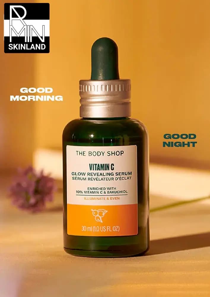 سرم روشن کننده ویتامین سی بادی شاپ مدل GLOW حجم 30ml — تصویر ۴
