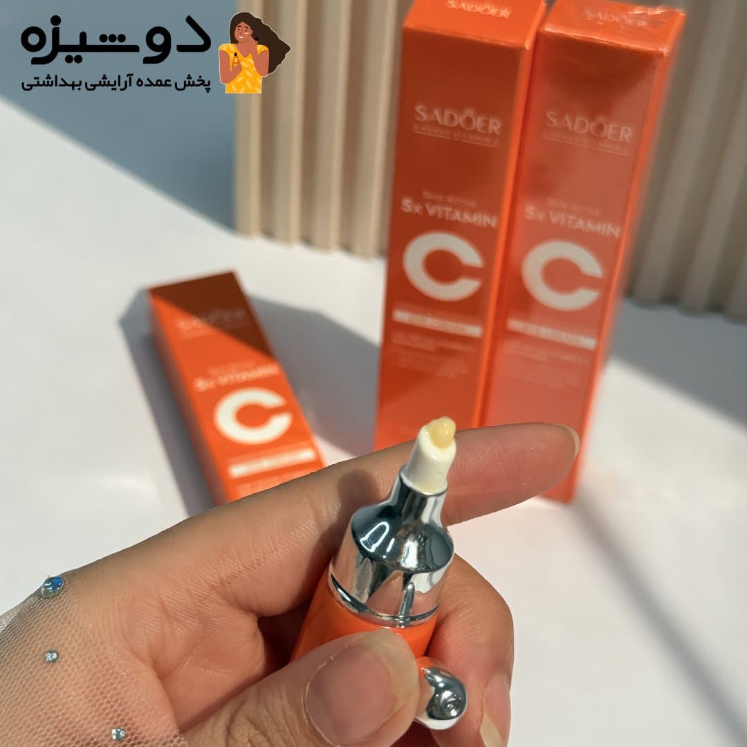 کرم دور چشم ویتامین سی سادور SADOER — تصویر ۵