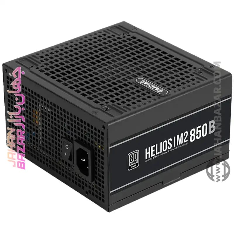 منبع تغذیه 850 وات گیم دیاس GAMDIAS مدل HELIOS M2 850B — تصویر ۴