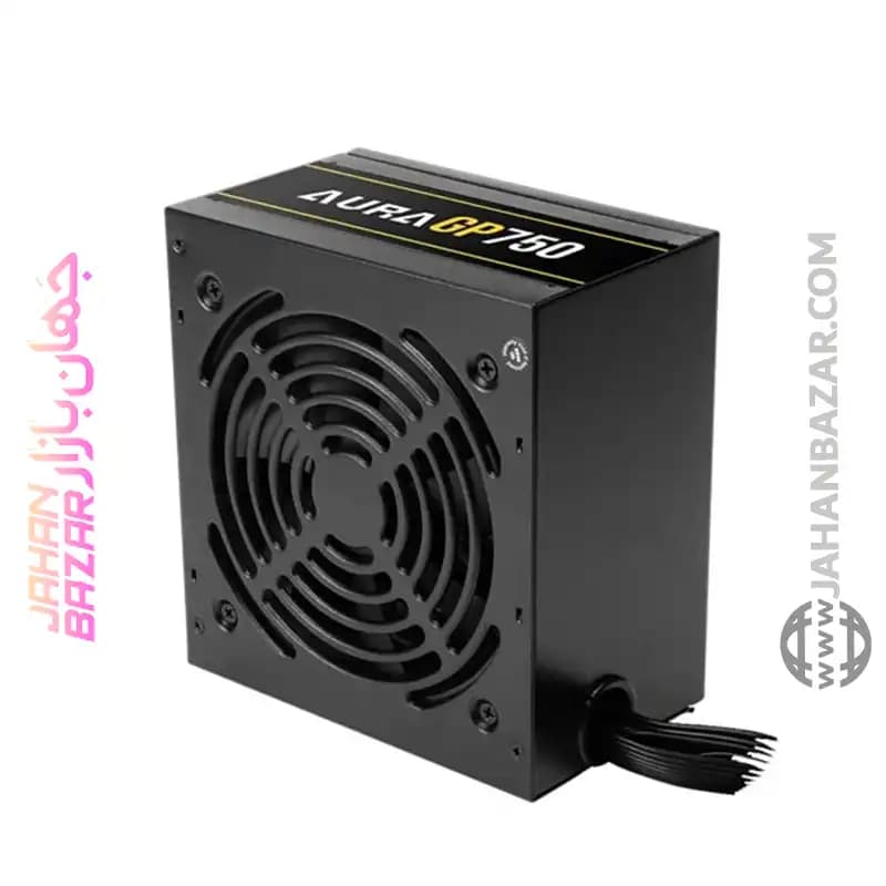 منبع تغذیه 750 وات گیم دیاس GAMDIAS مدل AURA GP750 Bk — تصویر ۵