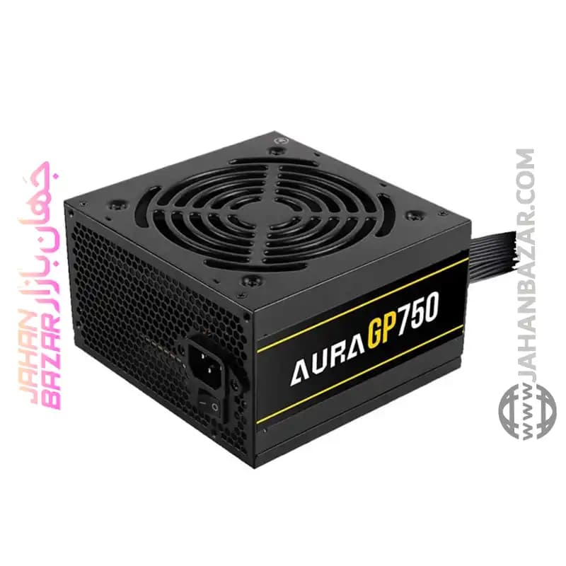 منبع تغذیه 750 وات گیم دیاس GAMDIAS مدل AURA GP750 Bk — تصویر ۴