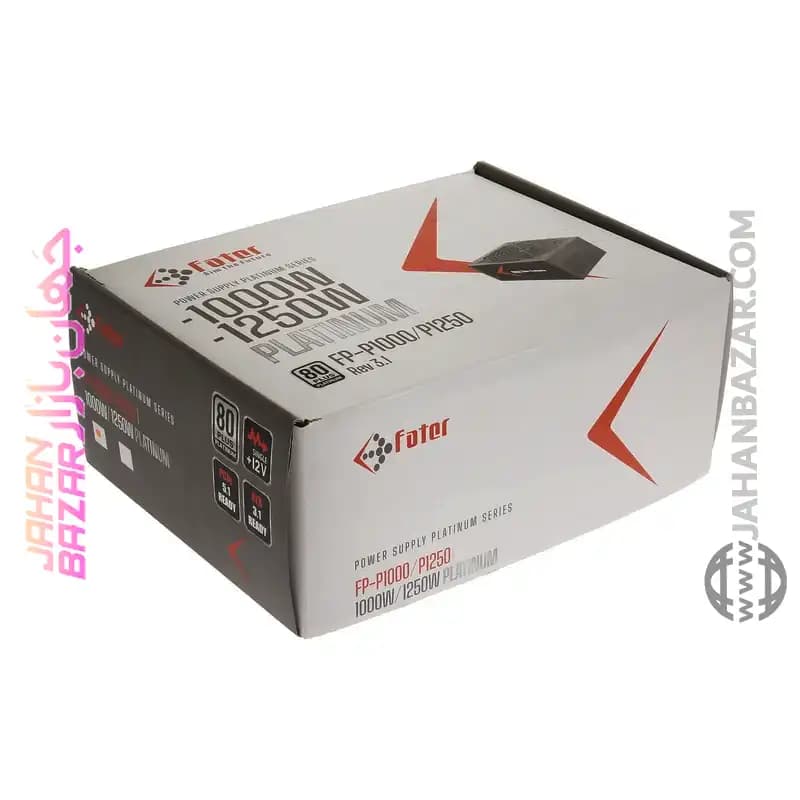 منبع تغذیه 1000 وات فاطر Fater مدل FP-P1000 PLATINUM — تصویر ۵