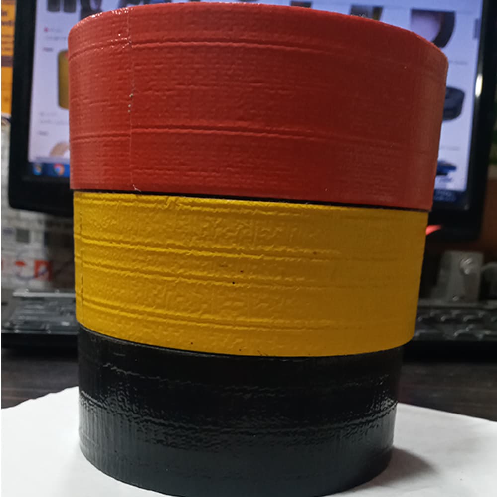 چسب نواری برزنتی ایکس وی مشکی X-Way Fabric Tape Professional 48 mm x 50 m — تصویر ۴