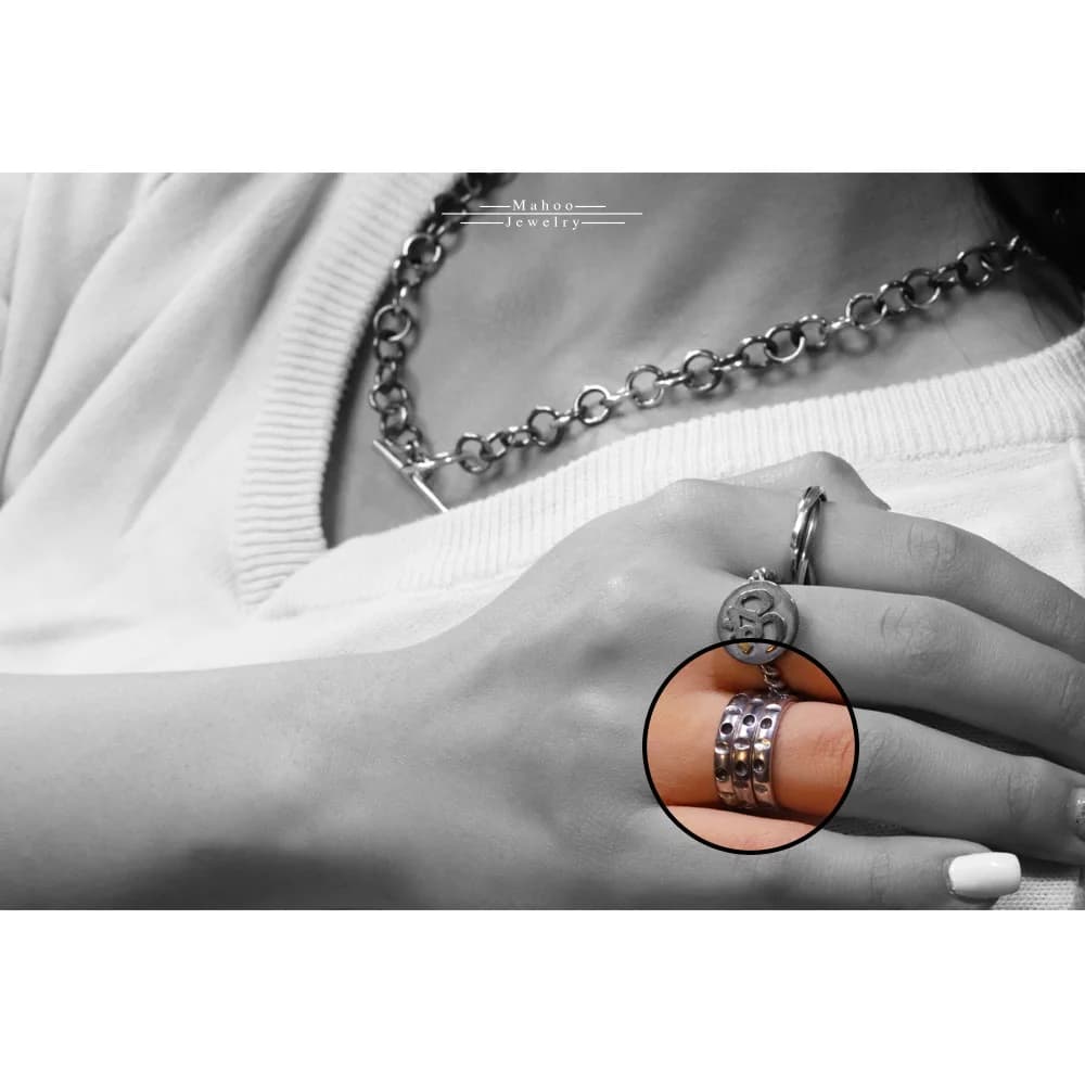 انگشتر نقره R0172 — تصویر ۲