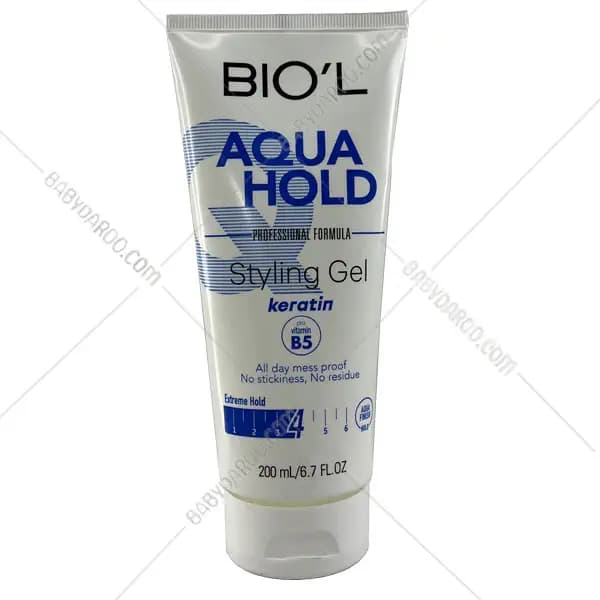 ژل حالت دهنده موی مرطوب بیول مدل AQUA Hold