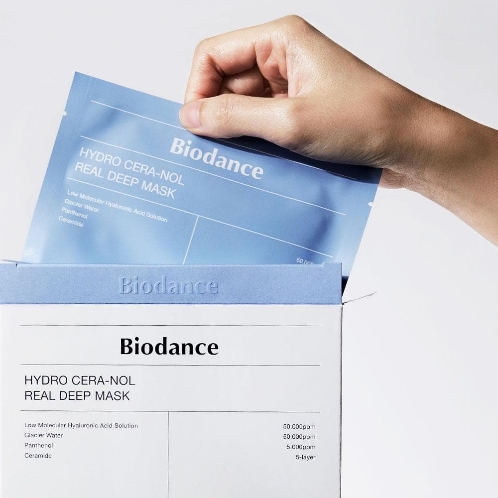 ماسک ورقی آبرسان و هیالورنیک بایودنس Biodance — تصویر ۲