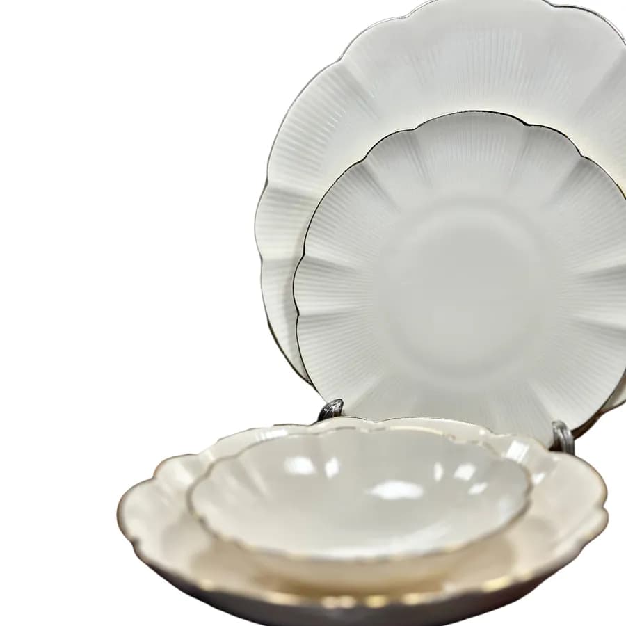 سرویس چینی الیزابت پرو 18 نفره 143 پارچه چینی توس ژانوس قالب آیریس — تصویر ۴