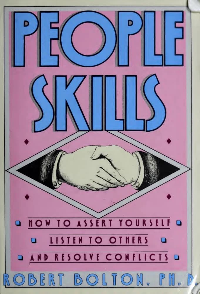 کتاب People Skills (مهارتهای ارتباط با افراد) نسخه انگلیسی PDF | رابرت بولتون — تصویر ۲