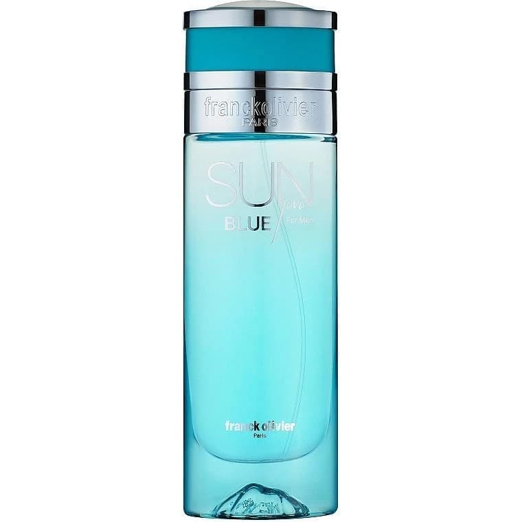 ادو تویلت مردانه فرانک اولیویر مدل Sun java Blue حجم 75 میل — تصویر ۲