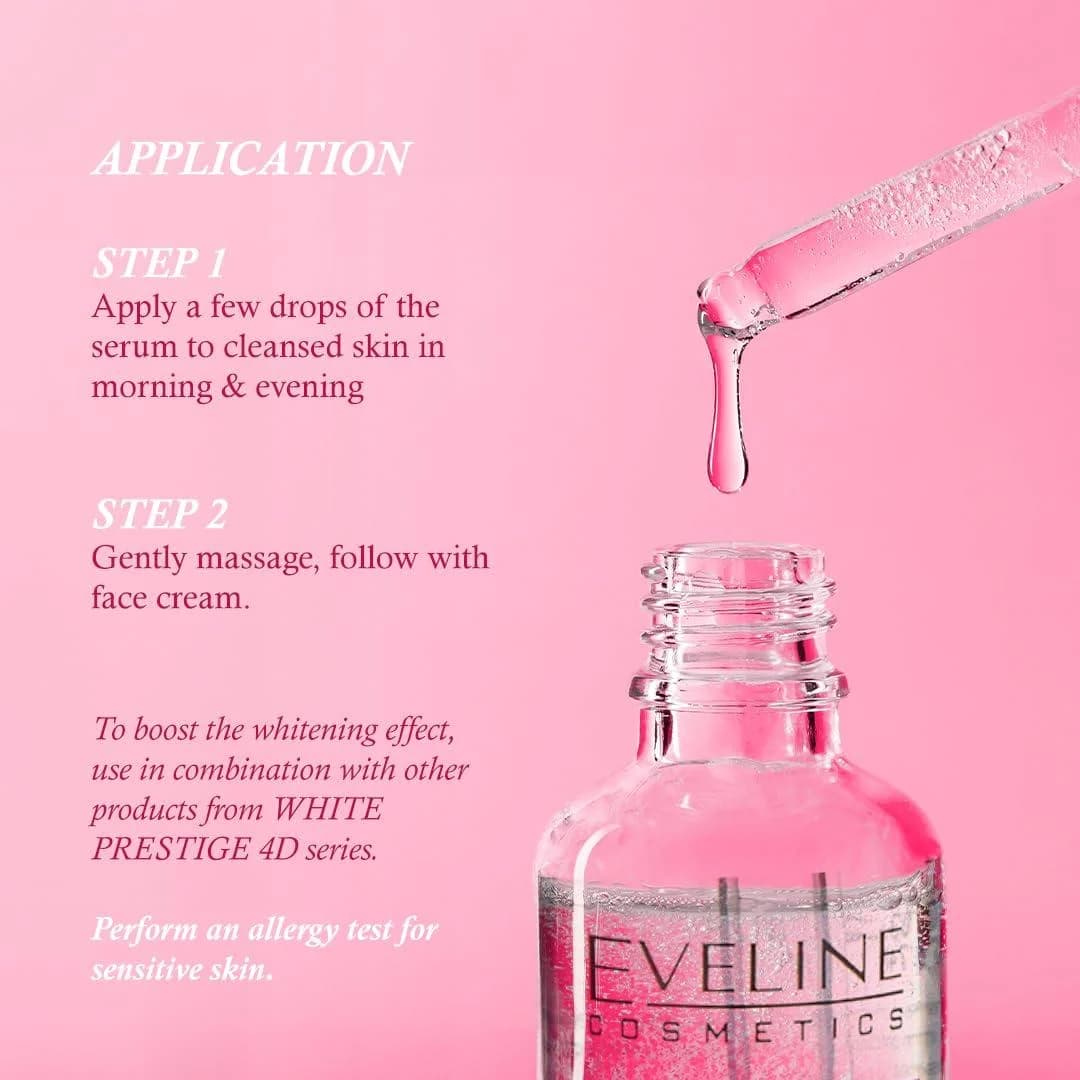 سرم وایت پرستیژ اولاین روشن کننده و ضد لک White Prestige حجم 18 میل — تصویر ۳