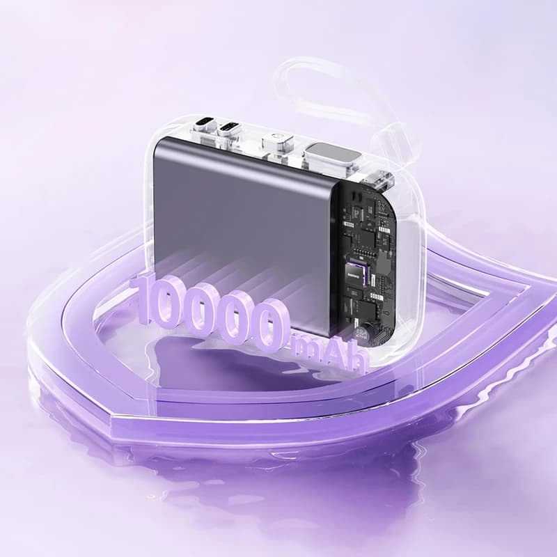 پاوربانک هیسکا HISKA مدل HP-125PD ظرفیت 10000 میلی آمپر ساعت — تصویر ۷