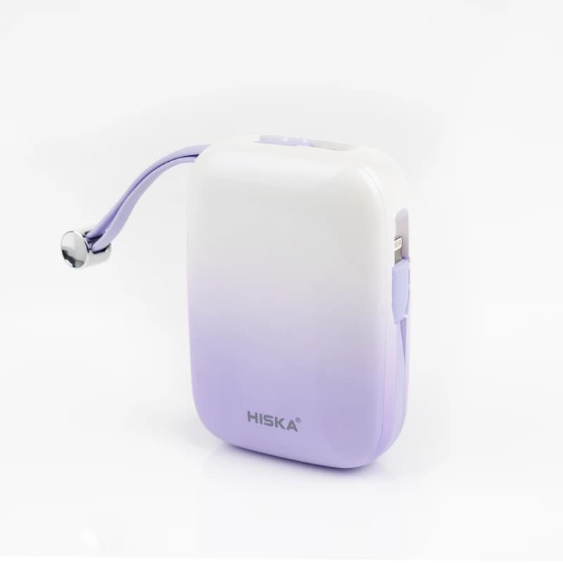 پاوربانک هیسکا HISKA مدل HP-125PD ظرفیت 10000 میلی آمپر ساعت — تصویر ۳
