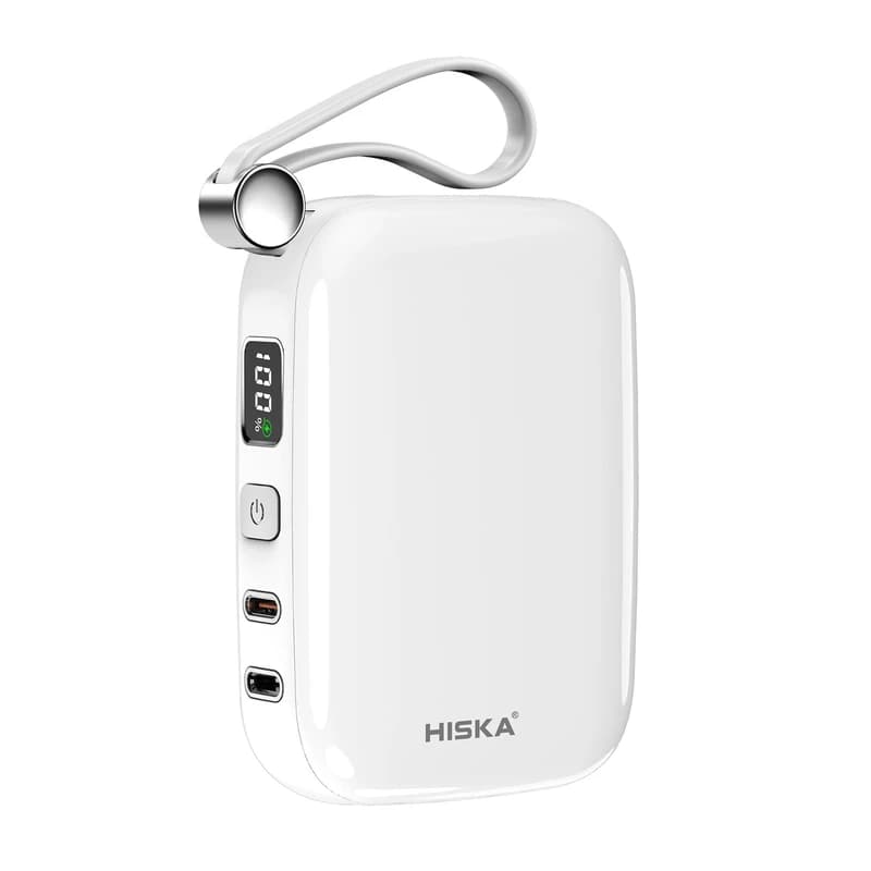 پاوربانک هیسکا HISKA مدل HP-125PD ظرفیت 10000 میلی آمپر ساعت — تصویر ۴