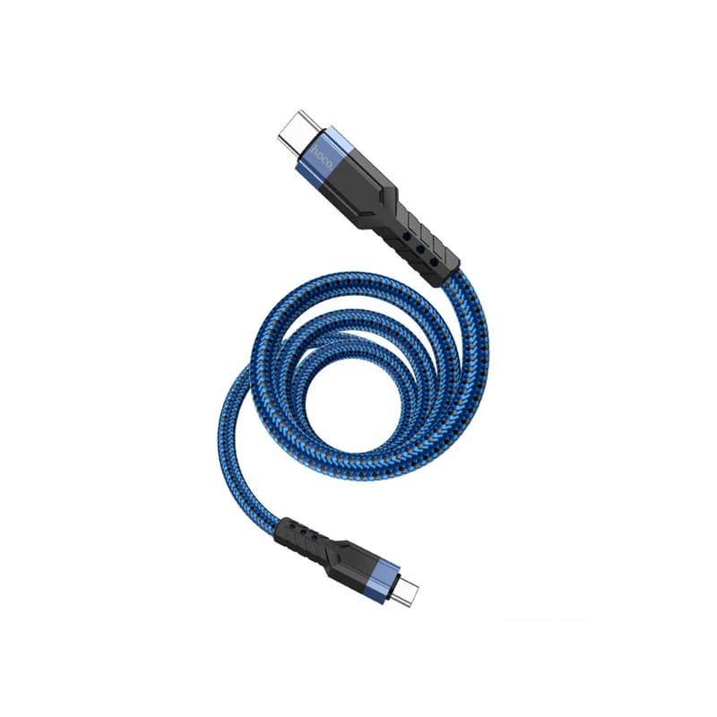 کابل شارژ هوکو hoco مدل U110 وات 60W با سری Type-C به Type-C — تصویر ۵