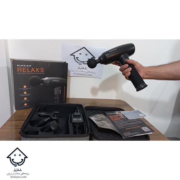 ماساژور تفنگی برند بلک لیف مدل Relax S شارژی — تصویر ۲
