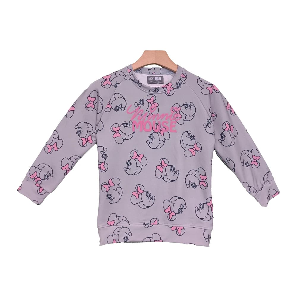 بلوز و شلوار طرح Minne Mouse دخترانه (5 تا 9 سال) کد 630308 — تصویر ۳