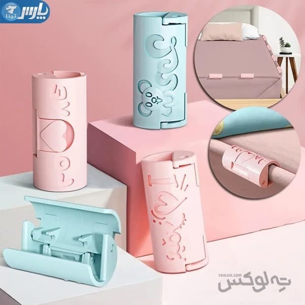 گیره نگهدارنده روتختی چند کاره بسته 6 عددی — تصویر ۷