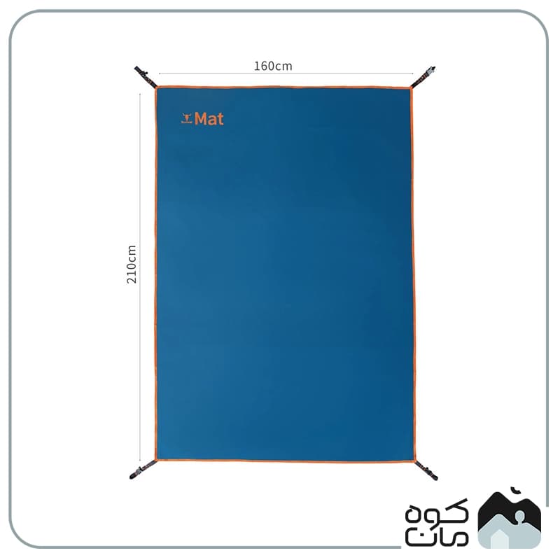 زیرانداز چادر کله گاوی مدل PEKYNEW K2001