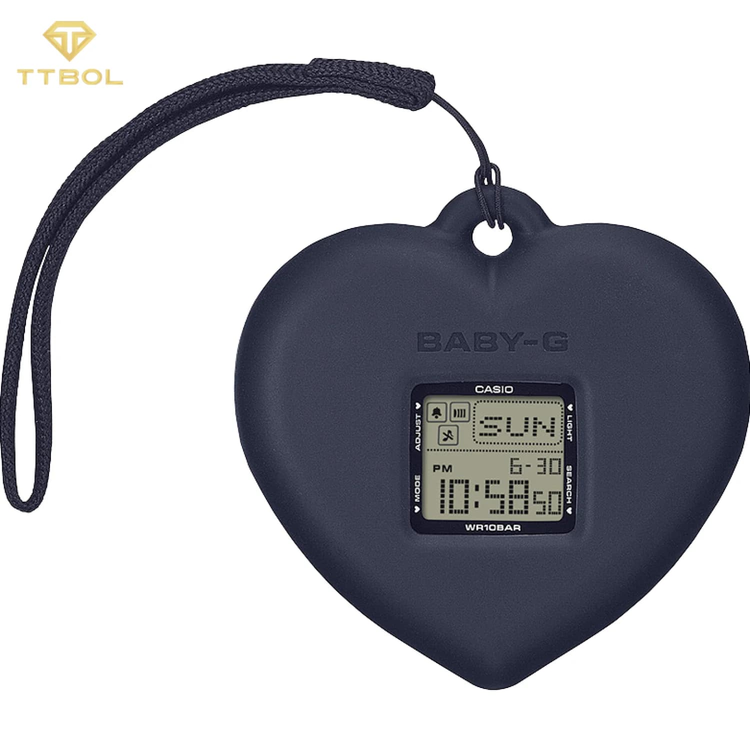 ساعت مچی زنانه کاسیو بیبی جی CASIO BABY-G BGD-10KH-2C — تصویر ۵
