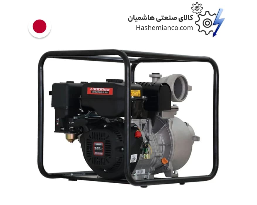 موتور پمپ بنزینی 4 اینچ لانسین مدل LC100ZB30-5.5Q — تصویر ۴