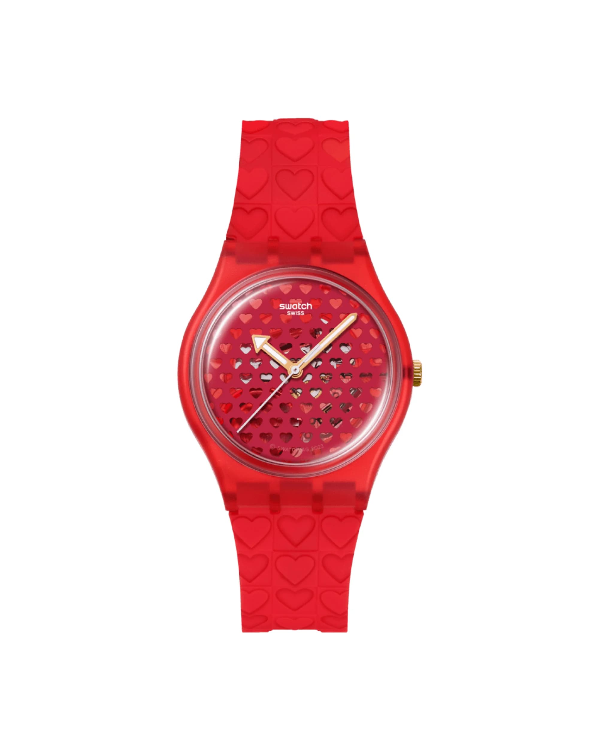 ساعت مچی سواچ SWATCH LOVE IN SCARLET SO28Z122