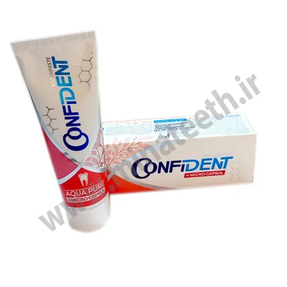 خمیر دندان ژله ای کانفیدنت | Aqua Pure | حجم 100 گرم