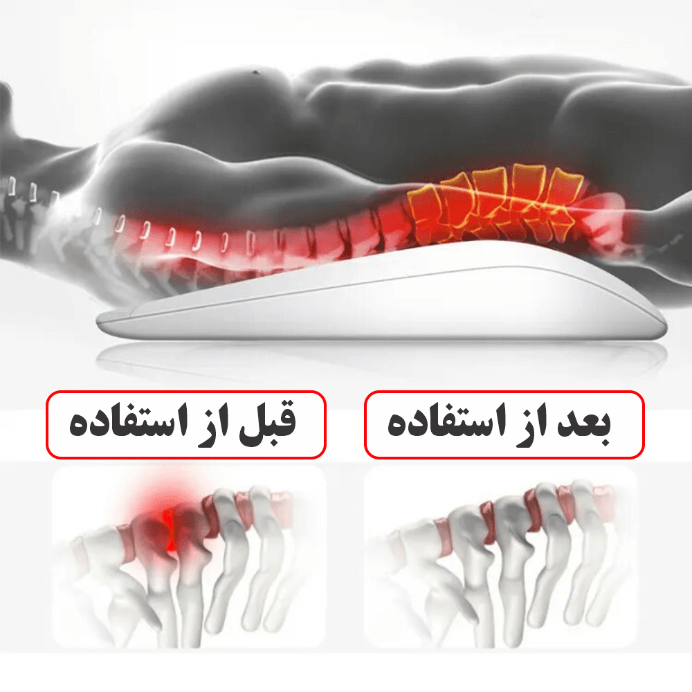 ماساژور هوشمند کمر Y (فیزیوتراپی کمر) کد SH06 — تصویر ۵