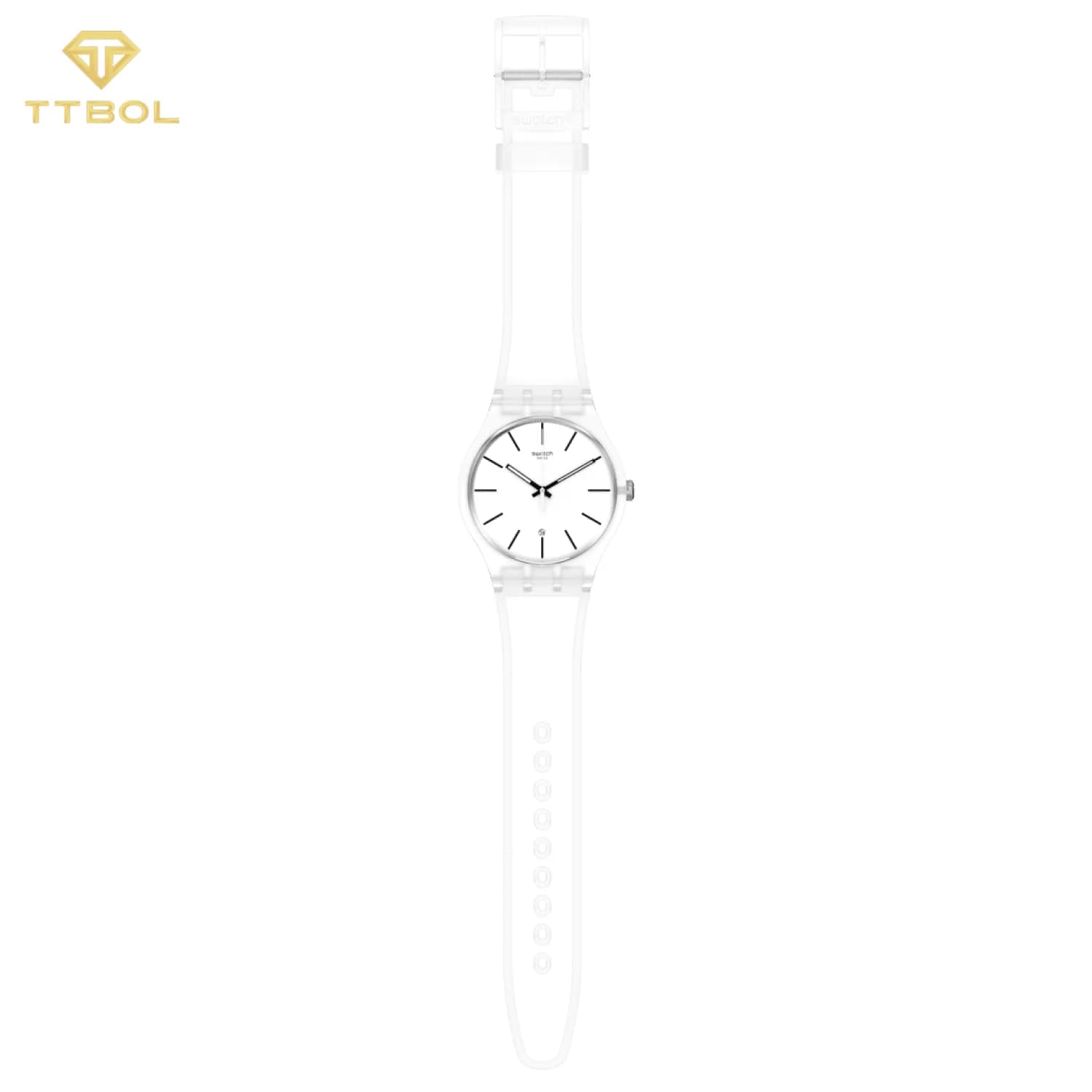 ساعت مچی سواچ SWATCH WHITE TRIP SO29K401 — تصویر ۴