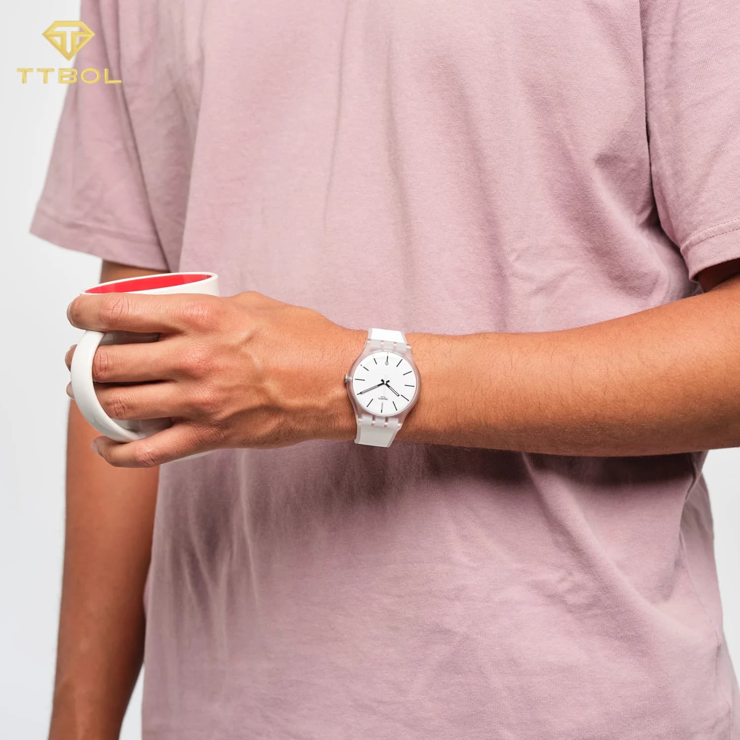 ساعت مچی سواچ SWATCH WHITE TRIP SO29K401 — تصویر ۲