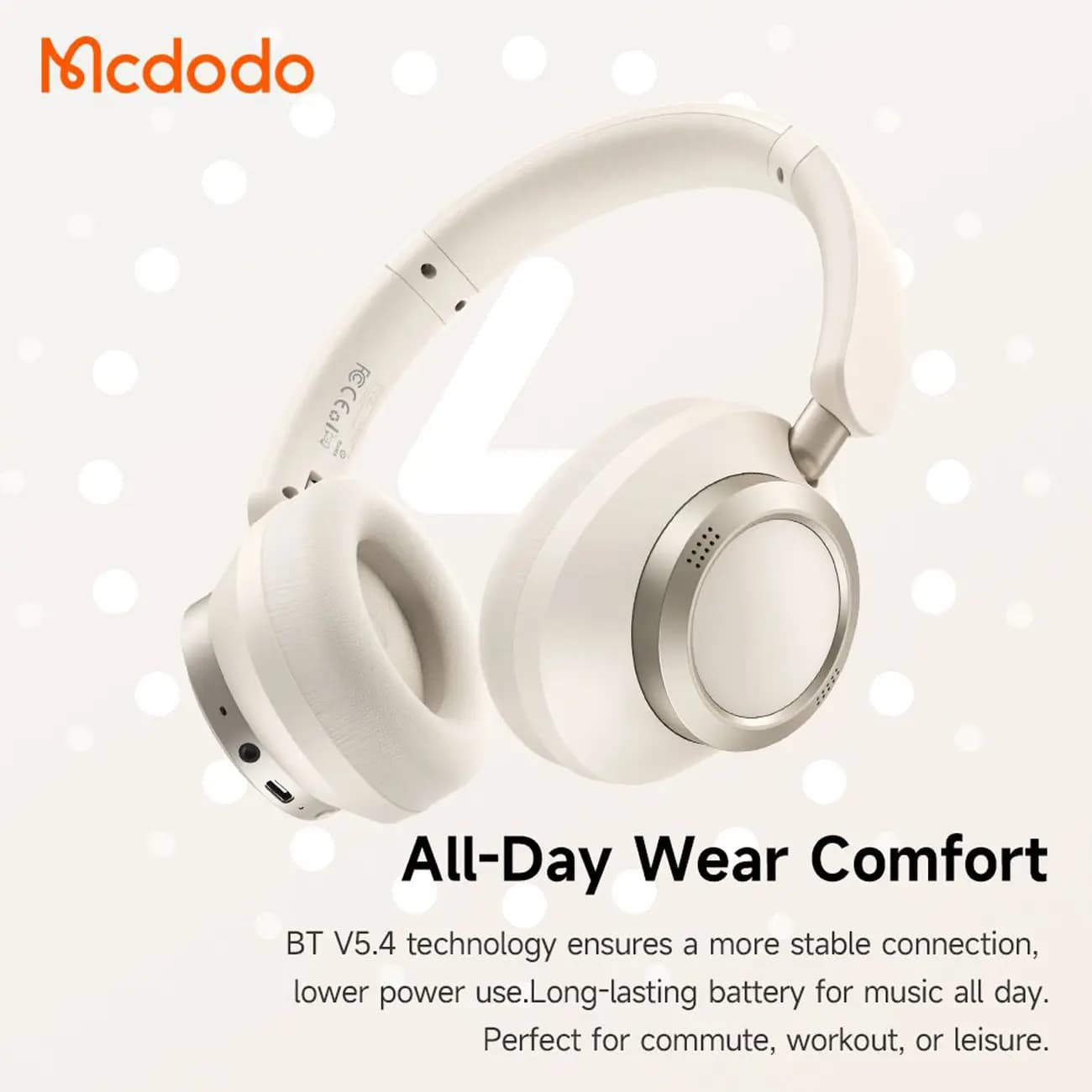 هدست بلوتوث مک دودو مدل Mcdodo HP-5821 — تصویر ۴