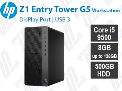 کیس استوک HP Z1 Entry Tower G5 Workstation با پردازنده i5 نسل 8 — تصویر ۲